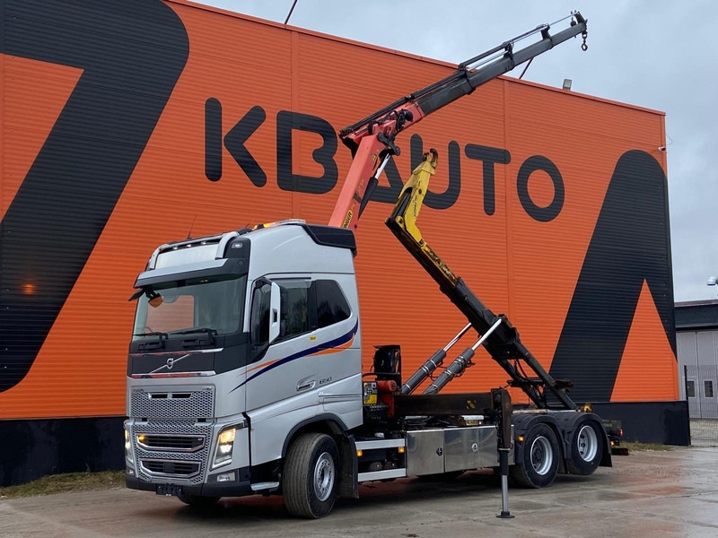 Volvo FH 16 650 6x2 PK 18502 / PALFINGER T 20 ton / RETARDER - Мултилифт с кука камион, Камион с кран: снимка 1 Volvo FH 16 650 6x2 PK 18502 / PALFINGER T 20 ton / RETARDER - Мултилифт с кука камион, Камион с кран: снимка 1