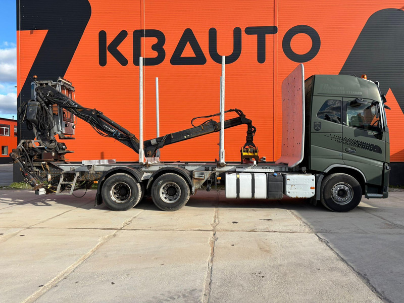 Volvo FH 16 650 6x4 Kesla 2110 / CHASSIS L=7223 mm - Камион за дърва, Камион с кран: снимка 5 Volvo FH 16 650 6x4 Kesla 2110 / CHASSIS L=7223 mm - Камион за дърва, Камион с кран: снимка 5