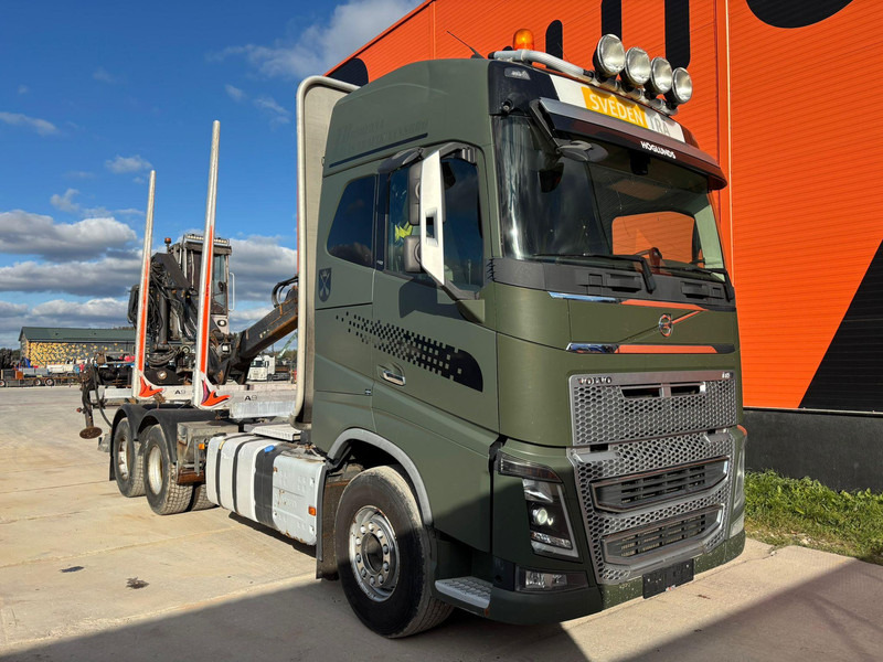 Volvo FH 16 650 6x4 Kesla 2110 / CHASSIS L=7223 mm - Камион за дърва, Камион с кран: снимка 4 Volvo FH 16 650 6x4 Kesla 2110 / CHASSIS L=7223 mm - Камион за дърва, Камион с кран: снимка 4