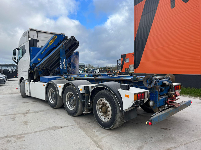 Мултилифт с кука камион, Камион с кран Volvo FH 16 750 8x4*4 COMBI / PK34002 / JOAB L 24 ton / L=4950 mm: снимка 8