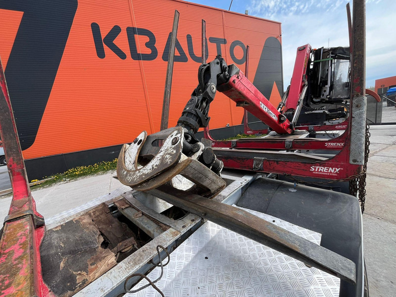 Камион за дърва, Камион с кран За превоз на дървесина Volvo FH 16 750 8x4/4 DAMAGED !: снимка 15