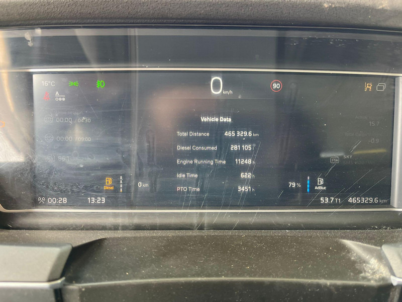 Камион за дърва, Камион с кран За превоз на дървесина Volvo FH 16 750 8x4/4 DAMAGED !: снимка 19