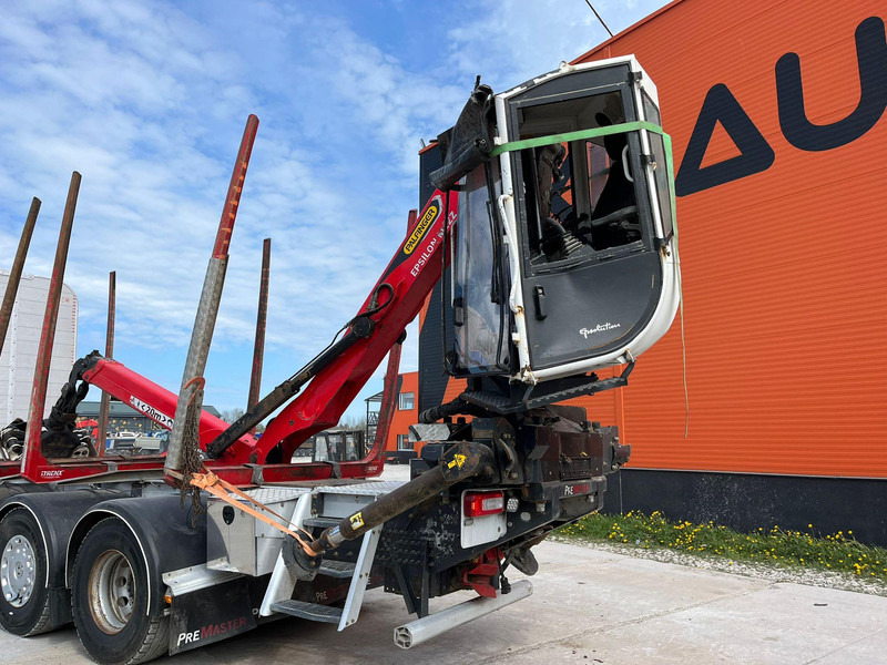 Камион за дърва, Камион с кран За превоз на дървесина Volvo FH 16 750 8x4/4 DAMAGED !: снимка 14