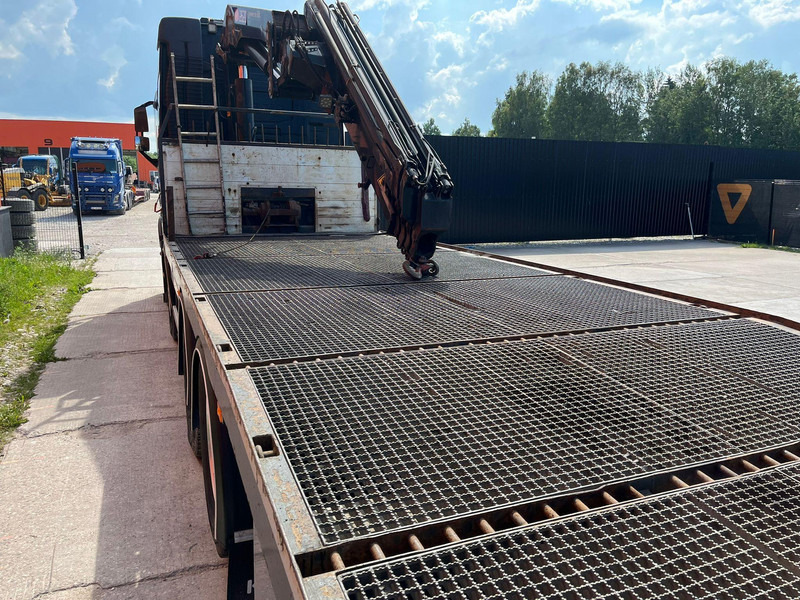 Автовоз камион Volvo FH 16 750 8x4 HMF2620K-5 / WINCH / PLATFORM L=7100 mm: снимка 14
