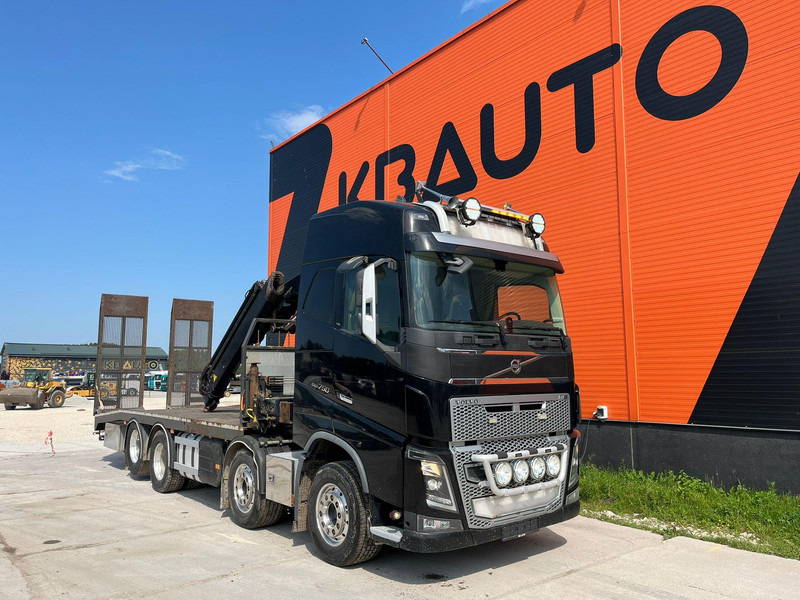 Volvo FH 16 750 8x4 HMF2620K-5 / WINCH / PLATFORM L=7100 mm - Бордови камион, Камион с кран: снимка 4 Volvo FH 16 750 8x4 HMF2620K-5 / WINCH / PLATFORM L=7100 mm - Бордови камион, Камион с кран: снимка 4