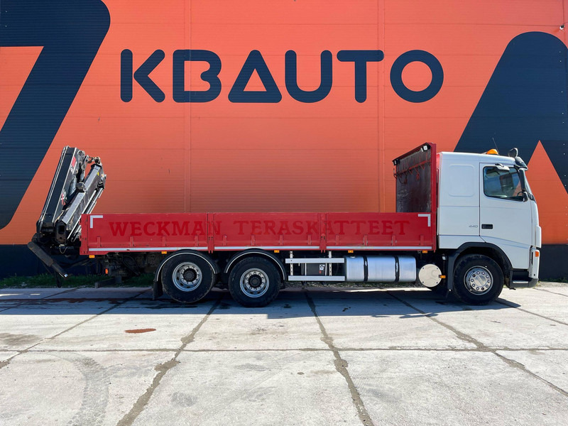 Volvo FH 440 6x2 HIAAB 144E-3 / PLATFORM L=7061 mm - Бордови камион, Камион с кран: снимка 5 Volvo FH 440 6x2 HIAAB 144E-3 / PLATFORM L=7061 mm - Бордови камион, Камион с кран: снимка 5