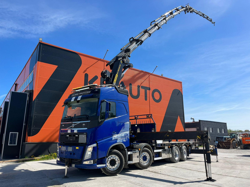 Volvo FH 460 8x2*6 PK78002 + JIB + WINCH / PLATFORM L=7190 mm - Бордови камион, Камион с кран: снимка 1 Volvo FH 460 8x2*6 PK78002 + JIB + WINCH / PLATFORM L=7190 mm - Бордови камион, Камион с кран: снимка 1