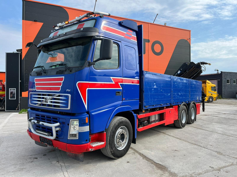 Volvo FH 480 6x4 HMF 2420-K5 YEAR 2011 / PLATFORM L=6403 mm - Бордови камион, Камион с кран: снимка 2 Volvo FH 480 6x4 HMF 2420-K5 YEAR 2011 / PLATFORM L=6403 mm - Бордови камион, Камион с кран: снимка 2