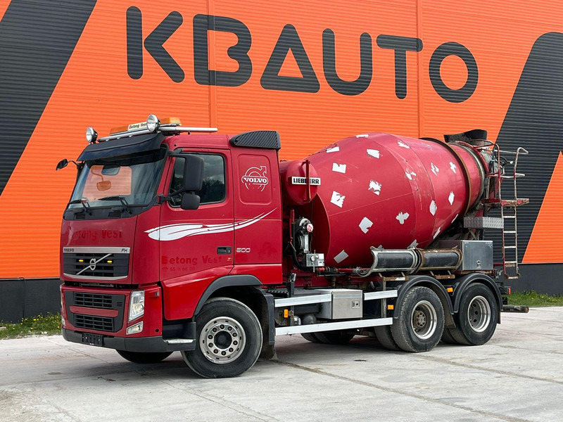 Volvo FH 500 6x2 LIEBHERR 7 m3 / CHUTE 9 m / RETARDER / BIG AXLE - Бетоновоз: снимка 1 Volvo FH 500 6x2 LIEBHERR 7 m3 / CHUTE 9 m / RETARDER / BIG AXLE - Бетоновоз: снимка 1