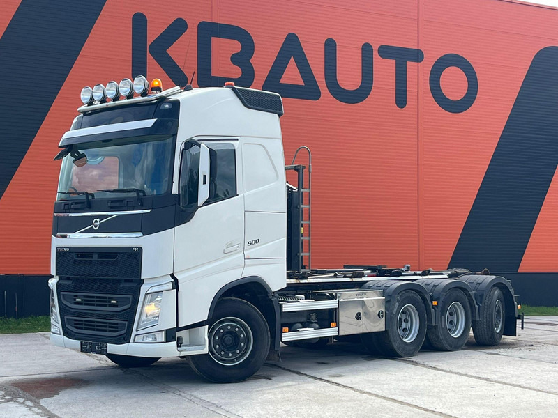 Volvo FH 500 8x4*4 HIAB XR 24 ton / L=5800 mm - Мултилифт с кука камион: снимка 1 Volvo FH 500 8x4*4 HIAB XR 24 ton / L=5800 mm - Мултилифт с кука камион: снимка 1