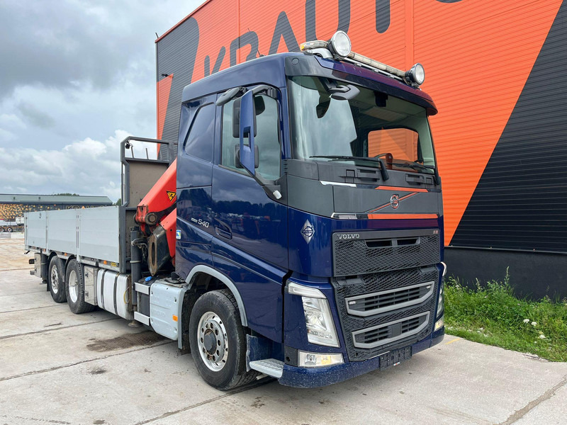 Volvo FH 540 6X2 PK34002 / PLATFORM L=6500mm / HYDRODRIVE - Бордови камион, Камион с кран: снимка 4 Volvo FH 540 6X2 PK34002 / PLATFORM L=6500mm / HYDRODRIVE - Бордови камион, Камион с кран: снимка 4