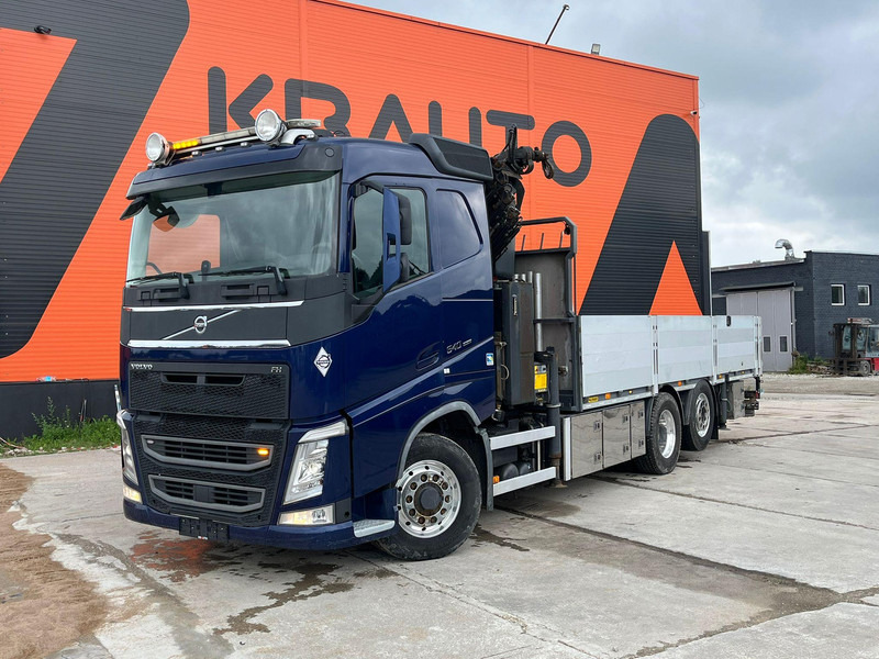 Volvo FH 540 6X2 PK34002 / PLATFORM L=6500mm / HYDRODRIVE - Бордови камион, Камион с кран: снимка 2 Volvo FH 540 6X2 PK34002 / PLATFORM L=6500mm / HYDRODRIVE - Бордови камион, Камион с кран: снимка 2