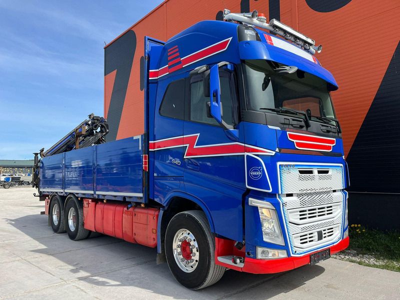 Volvo FH 540 6x4 PK26002 + JIB / PLATFORM L=6424 mm - Бордови камион, Камион с кран: снимка 4 Volvo FH 540 6x4 PK26002 + JIB / PLATFORM L=6424 mm - Бордови камион, Камион с кран: снимка 4