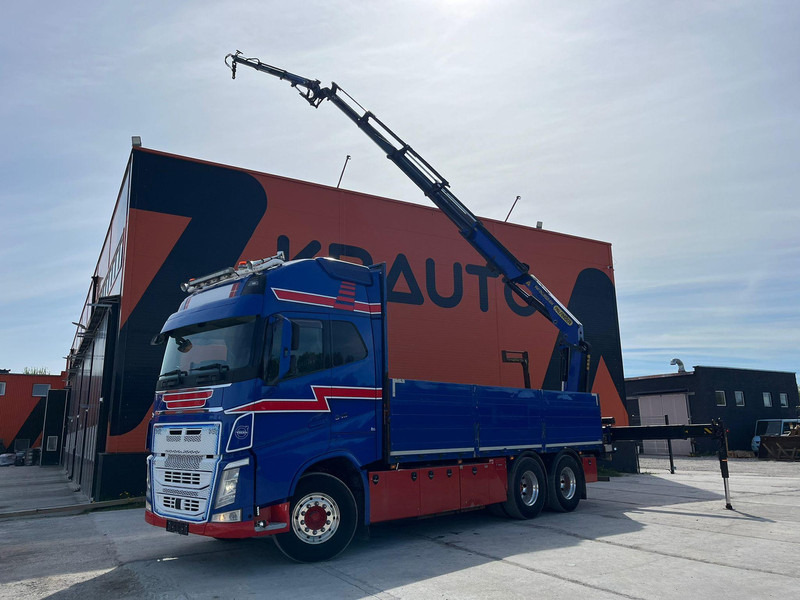 Volvo FH 540 6x4 PK26002 + JIB / PLATFORM L=6424 mm - Бордови камион, Камион с кран: снимка 1 Volvo FH 540 6x4 PK26002 + JIB / PLATFORM L=6424 mm - Бордови камион, Камион с кран: снимка 1