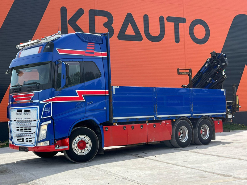 Volvo FH 540 6x4 PK26002 + JIB / PLATFORM L=6424 mm - Бордови камион, Камион с кран: снимка 2 Volvo FH 540 6x4 PK26002 + JIB / PLATFORM L=6424 mm - Бордови камион, Камион с кран: снимка 2