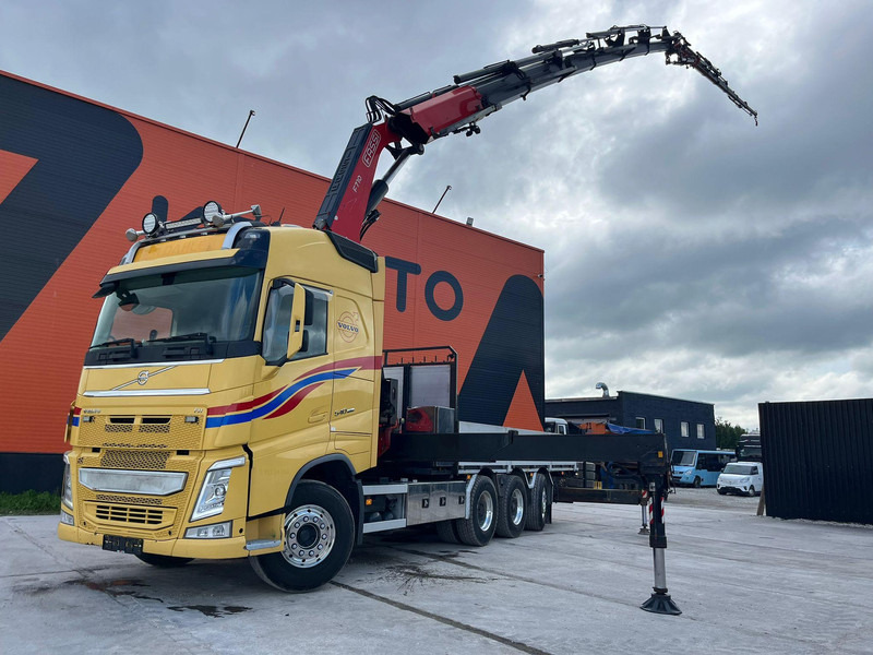 Volvo FH 540 8x4*4 FASSI F710RA2.26 + JIB / PLATFORM L=6314 mm - Бордови камион, Камион с кран: снимка 1 Volvo FH 540 8x4*4 FASSI F710RA2.26 + JIB / PLATFORM L=6314 mm - Бордови камион, Камион с кран: снимка 1