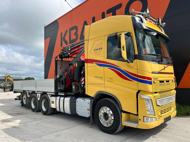 Volvo FH 540 8x4*4 FASSI F710RA2.26 + JIB / PLATFORM L=6314 mm - Бордови камион, Камион с кран: снимка 3 Volvo FH 540 8x4*4 FASSI F710RA2.26 + JIB / PLATFORM L=6314 mm - Бордови камион, Камион с кран: снимка 3