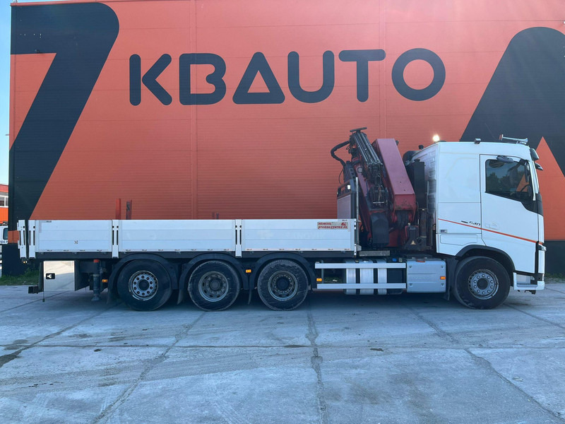 Volvo FH 540 8x4*4 HMF5020K-6 + JIB + WINCH / PLATFORM L=6508 mm - Бордови камион, Камион с кран: снимка 5 Volvo FH 540 8x4*4 HMF5020K-6 + JIB + WINCH / PLATFORM L=6508 mm - Бордови камион, Камион с кран: снимка 5