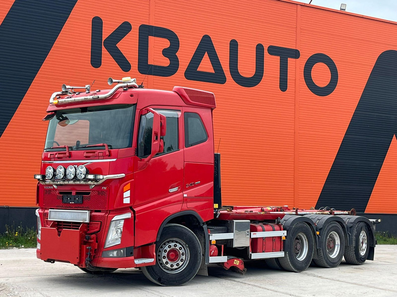 Volvo FH 540 8x4*4 JOAB L24 ton / L=5950 mm / UNDERBODY SCRAPER / RETARDER - Мултилифт с кука камион: снимка 1 Volvo FH 540 8x4*4 JOAB L24 ton / L=5950 mm / UNDERBODY SCRAPER / RETARDER - Мултилифт с кука камион: снимка 1