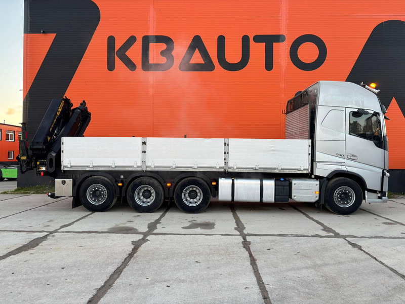 Volvo FH 540 8x4*4 PALFINGER PK 33002 EH / PLATFORM L=7049 mm - Бордови камион, Камион с кран: снимка 5 Volvo FH 540 8x4*4 PALFINGER PK 33002 EH / PLATFORM L=7049 mm - Бордови камион, Камион с кран: снимка 5