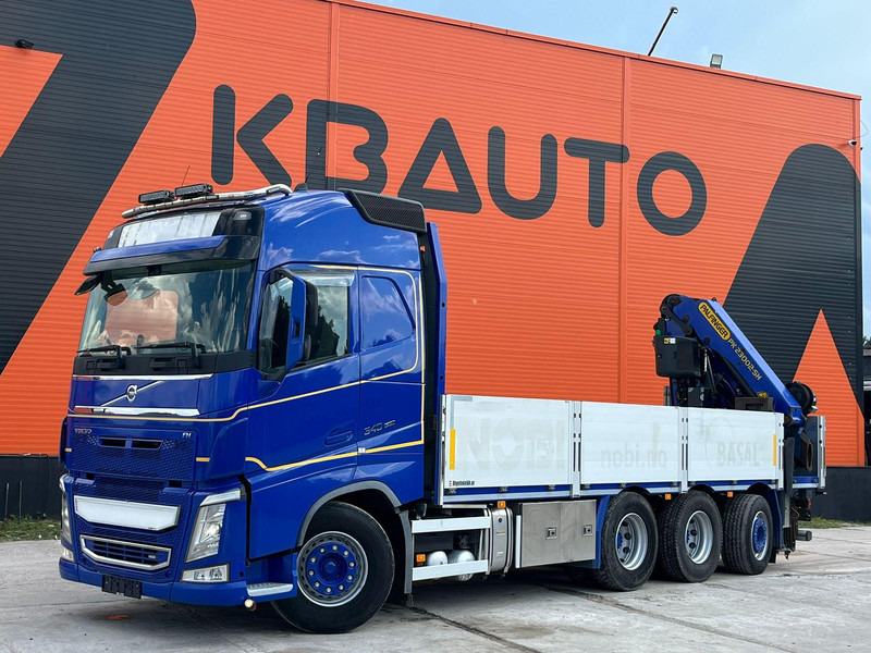 Volvo FH 540 8x4*4 PK 23002-SH / PLATFORM L= 6330 mm / RETARDER - Бордови камион, Камион с кран: снимка 1 Volvo FH 540 8x4*4 PK 23002-SH / PLATFORM L= 6330 mm / RETARDER - Бордови камион, Камион с кран: снимка 1