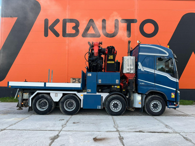 Volvo FH 540 8x4 PK 110002 + JIB + WINCH / COMBI / PLATFORM L=3662 mm - Бордови камион, Камион с кран: снимка 5 Volvo FH 540 8x4 PK 110002 + JIB + WINCH / COMBI / PLATFORM L=3662 mm - Бордови камион, Камион с кран: снимка 5