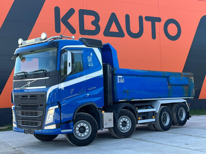 Volvo FH 540 8x4 TANDEM AXLE LIFT / BIG AXLES / BOX L=5712 mm - Самосвал камион: снимка 1 Volvo FH 540 8x4 TANDEM AXLE LIFT / BIG AXLES / BOX L=5712 mm - Самосвал камион: снимка 1