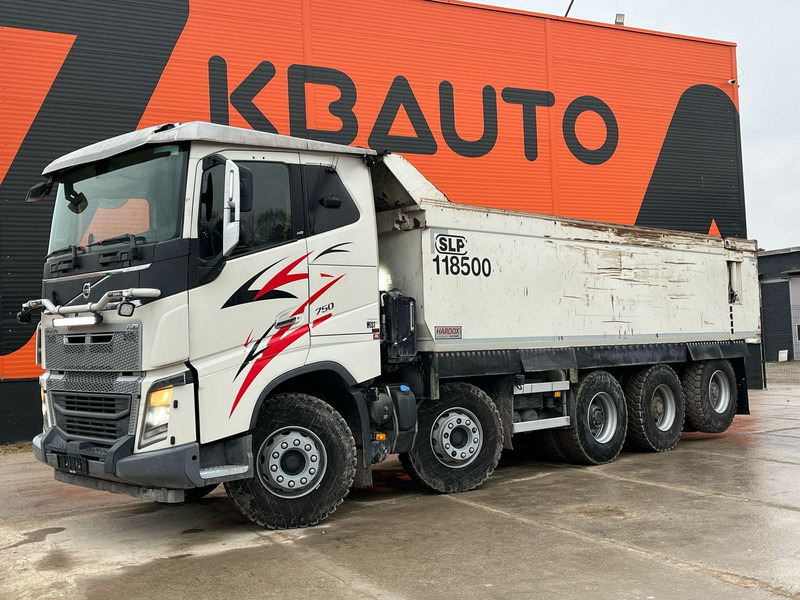 Volvo FH 750 10x4 ADR / RETARDER / FULL STEEL / BOX L=7089 mm - Самосвал камион: снимка 1 Volvo FH 750 10x4 ADR / RETARDER / FULL STEEL / BOX L=7089 mm - Самосвал камион: снимка 1