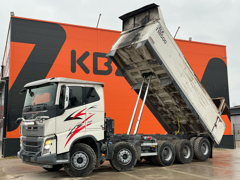 Volvo FH 750 10x4 ADR / RETARDER / FULL STEEL / BOX L=7089 mm - Самосвал камион: снимка 2 Volvo FH 750 10x4 ADR / RETARDER / FULL STEEL / BOX L=7089 mm - Самосвал камион: снимка 2