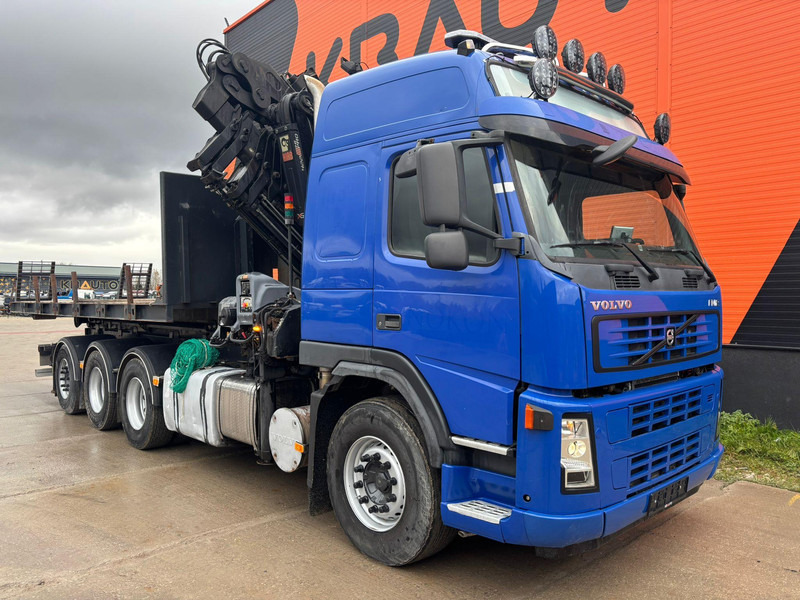 Volvo FM 12 460 8x4*4 HIAB 422 E-5 HIPRO+JIB / HOOK LIFT 20 ton / L=5600 mm / PLATFORM - Мултилифт с кука камион, Камион с кран: снимка 4 Volvo FM 12 460 8x4*4 HIAB 422 E-5 HIPRO+JIB / HOOK LIFT 20 ton / L=5600 mm / PLATFORM - Мултилифт с кука камион, Камион с кран: снимка 4