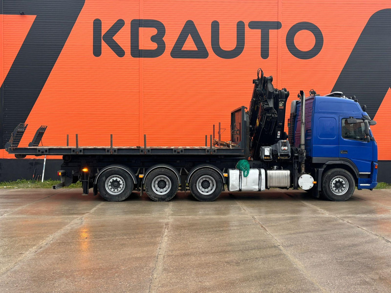 Volvo FM 12 460 8x4*4 HIAB 422 E-5 HIPRO+JIB / HOOK LIFT 20 ton / L=5600 mm / PLATFORM - Мултилифт с кука камион, Камион с кран: снимка 5 Volvo FM 12 460 8x4*4 HIAB 422 E-5 HIPRO+JIB / HOOK LIFT 20 ton / L=5600 mm / PLATFORM - Мултилифт с кука камион, Камион с кран: снимка 5