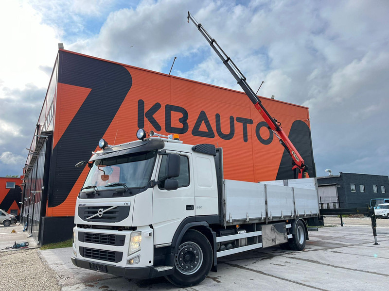 Volvo FM 330 4x2 PK12002 / PLATFORM L=6682 mm - Бордови камион, Камион с кран: снимка 1 Volvo FM 330 4x2 PK12002 / PLATFORM L=6682 mm - Бордови камион, Камион с кран: снимка 1