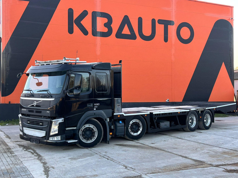 Volvo FM 500 8x4 VANG PLATFORM L=9273 mm / RAMPS L=2375 mm - Автовоз камион: снимка 1 Volvo FM 500 8x4 VANG PLATFORM L=9273 mm / RAMPS L=2375 mm - Автовоз камион: снимка 1