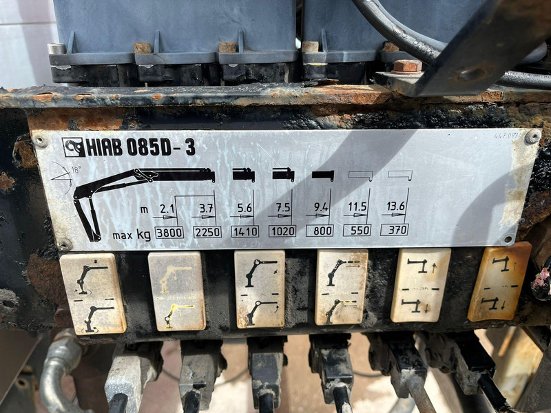 Бордови камион, Камион с кран Volvo FM 9 300 6x2*4 HIAB 085D-3 / PLATFORM L=6320 mm: снимка 11