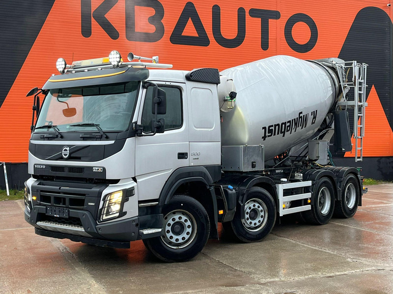 Volvo FMX 500 8x4 SARAKA HR-11 / 10 m3 + CHUTE 10 m / TANDEM AXLE LIFT - Бетоновоз: снимка 1 Volvo FMX 500 8x4 SARAKA HR-11 / 10 m3 + CHUTE 10 m / TANDEM AXLE LIFT - Бетоновоз: снимка 1