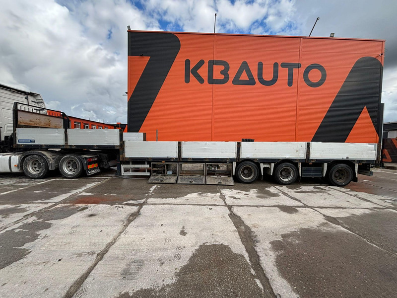 Zaslaw D-651 PLATFORM L=9315 mm / SAF AXLES - Бордово полуремарке/ Платформа: снимка 3 Zaslaw D-651 PLATFORM L=9315 mm / SAF AXLES - Бордово полуремарке/ Платформа: снимка 3