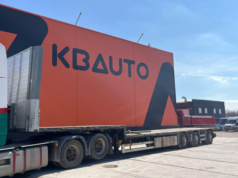 Zaslaw D-651 PLATFORM L=9350 mm - Бордово полуремарке/ Платформа: снимка 1 Zaslaw D-651 PLATFORM L=9350 mm - Бордово полуремарке/ Платформа: снимка 1