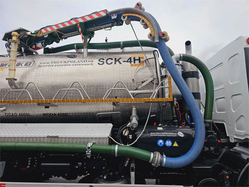 Каналопочистваща машина DAF WUKO SCK-4HW for collecting waste liquid separator: снимка 5