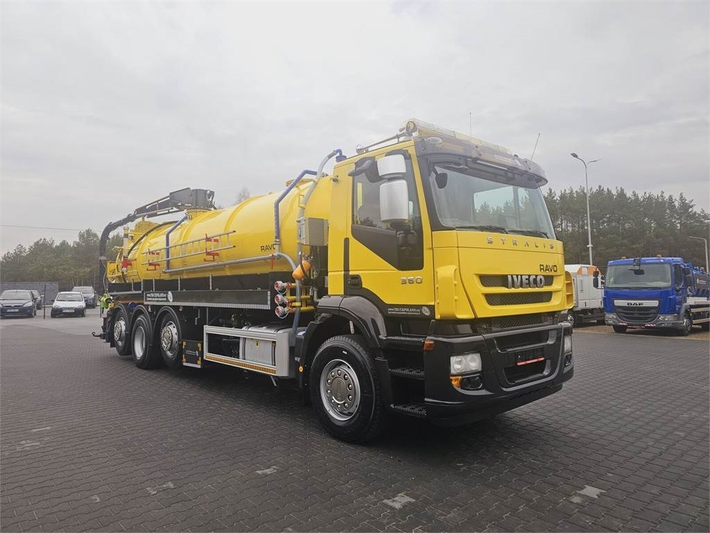 Iveco RAVO WUKO FOR CHANNEL CLEANING druck saug kanal - Каналопочистваща машина: снимка 2 Iveco RAVO WUKO FOR CHANNEL CLEANING druck saug kanal - Каналопочистваща машина: снимка 2