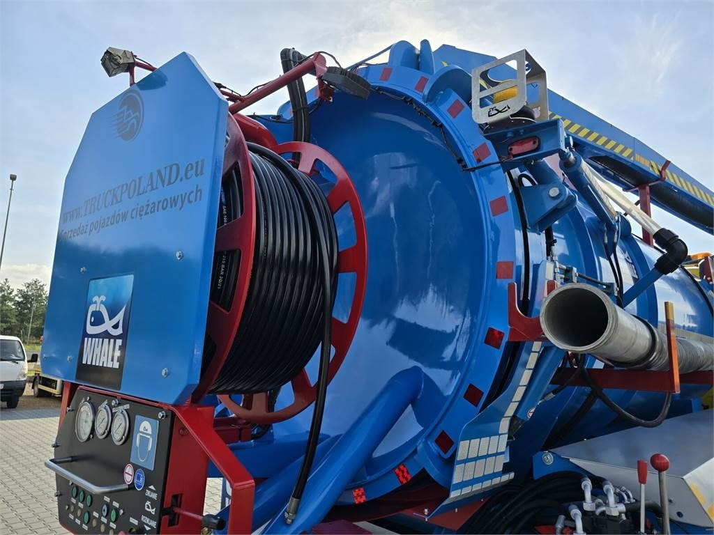 Комунална/ Специална техника DAF WHALE 2012 WUKO for the collection of liquid waste: снимка 18