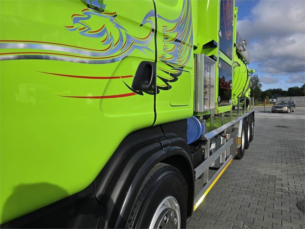Комунална/ Специална техника Scania Disab Centurion P210/9 Suction-blowing vacuum load: снимка 9