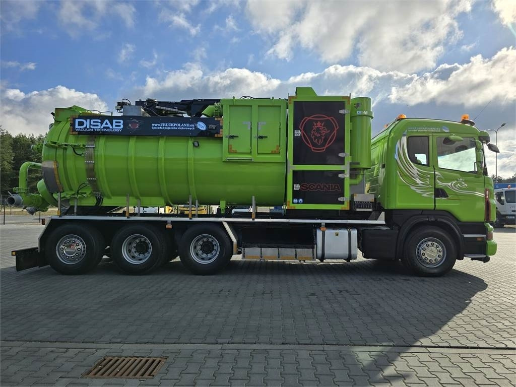 Комунална/ Специална техника Scania Disab Centurion P210/9 Suction-blowing vacuum load: снимка 7