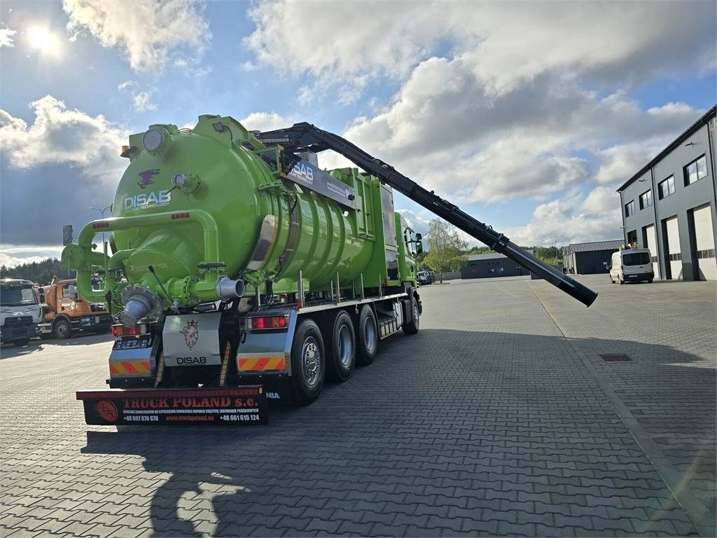 Комунална/ Специална техника Scania Disab Centurion P210/9 Suction-blowing vacuum load: снимка 27