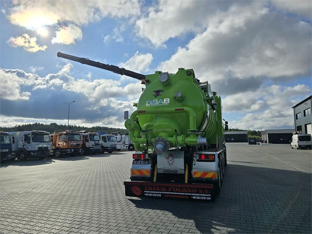 Комунална/ Специална техника Scania Disab Centurion P210/9 Suction-blowing vacuum load: снимка 28