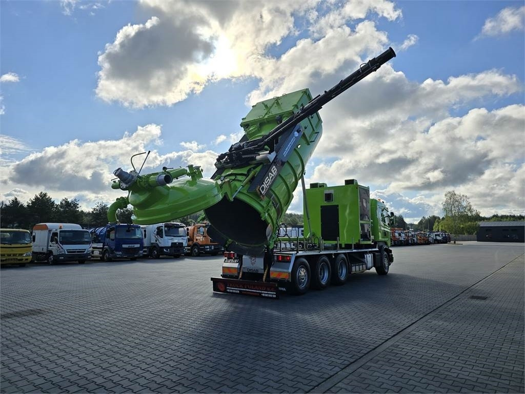 Комунална/ Специална техника Scania Disab Centurion P210/9 Suction-blowing vacuum load: снимка 30