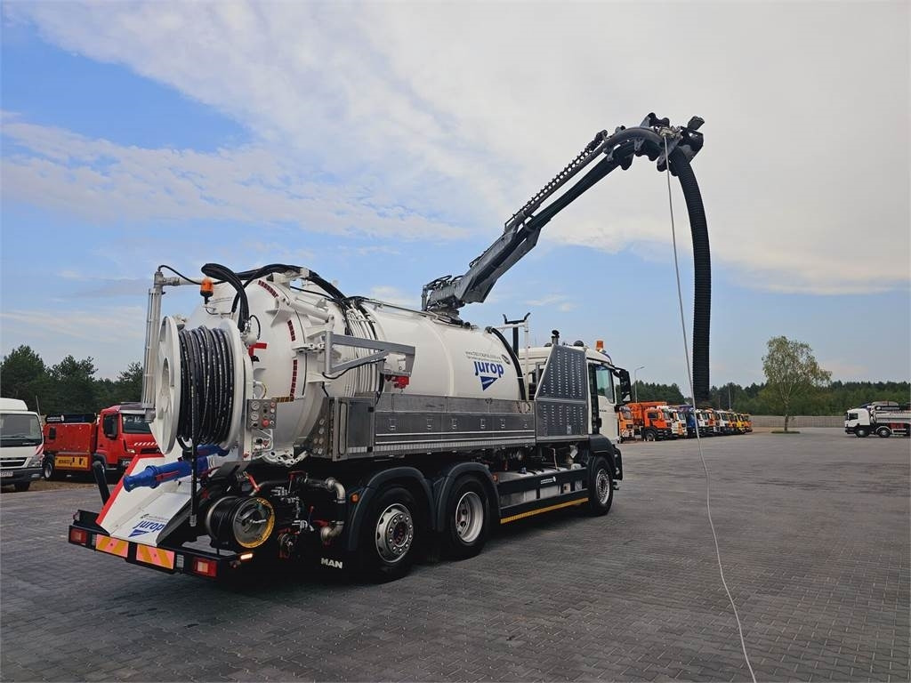 Каналопочистваща машина MAN JUROP VJC9 / 5 2010 WUKO for collecting liquid was: снимка 27