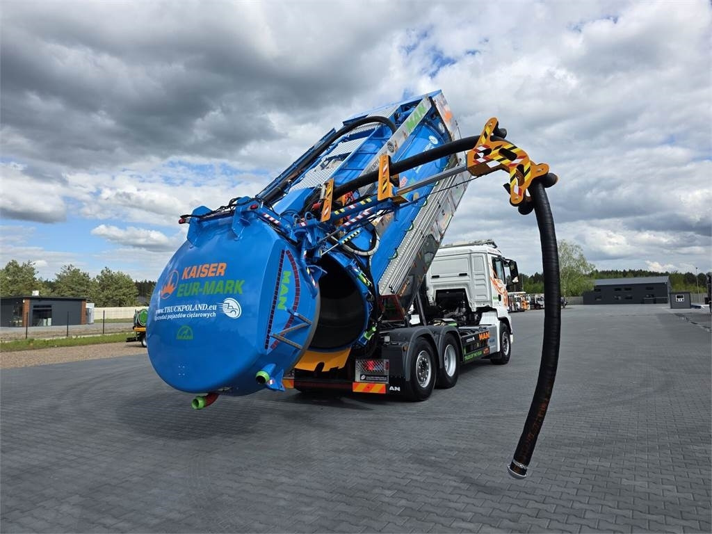 Каналопочистваща машина MAN WUKO KAISER EUR-MARK PKL 7.9 FOR CLEANING SEWAGE E: снимка 36