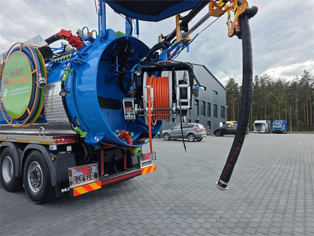 Каналопочистваща машина MAN WUKO KAISER EUR-MARK PKL 7.9 FOR CLEANING SEWAGE E: снимка 31