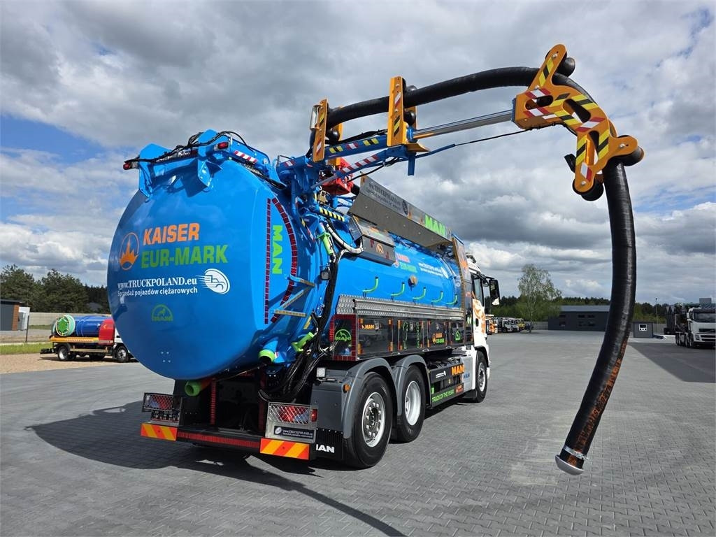 Каналопочистваща машина MAN WUKO KAISER EUR-MARK PKL 7.9 FOR CLEANING SEWAGE E: снимка 25