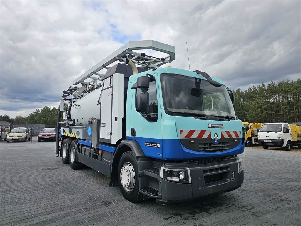 Renault 6x4 WUKO RIVARD RECYTLING for collecting liquid wa - Каналопочистваща машина: снимка 1 Renault 6x4 WUKO RIVARD RECYTLING for collecting liquid wa - Каналопочистваща машина: снимка 1